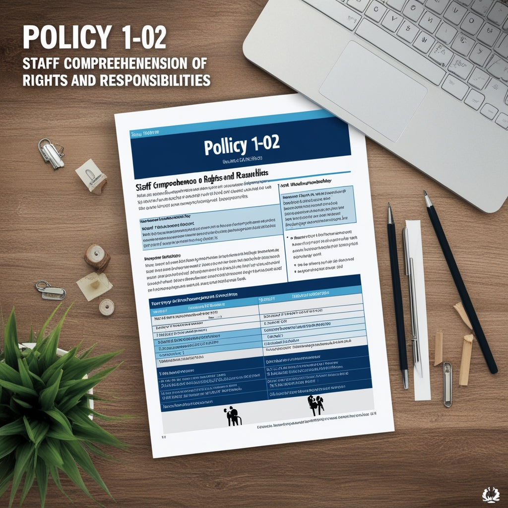 Policy 1-02 - Staff Comprehension of Rights and Responsibilities